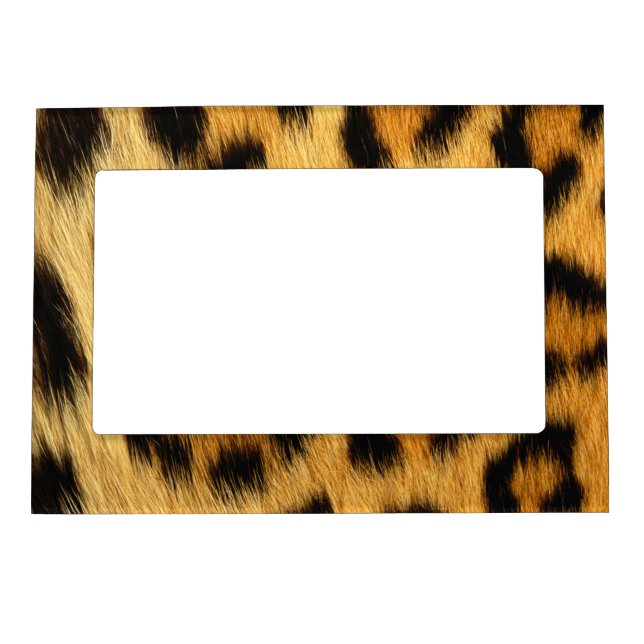 Leopard Skin Animal Print Magnetic Frame (Front)
