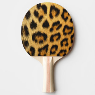 Leopard Skin Animal Print Ping Pong Paddle