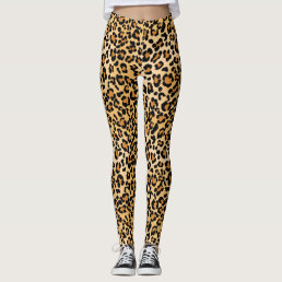 Leopard skin Animal Skin Print Leggings