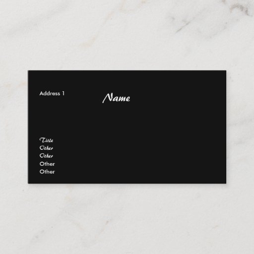 Customizable Leopard Skin Background Business Card