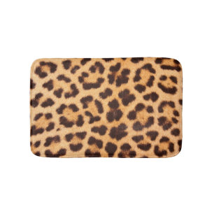 Leopard Skin Bath Mat