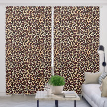 Leopard Skin Brown Cream Pattern -