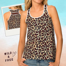 Leopard Skin Brown Cream Pattern -