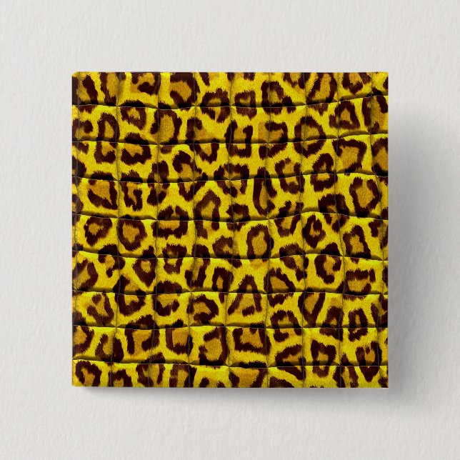 Leopard skin button (Front)