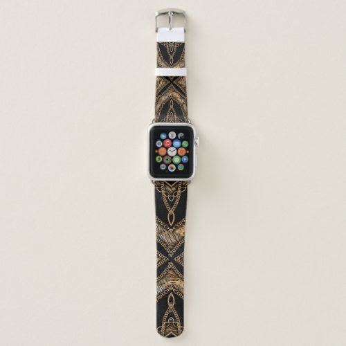 Leopard Skin  Chain Jewelry Apple Watch Band