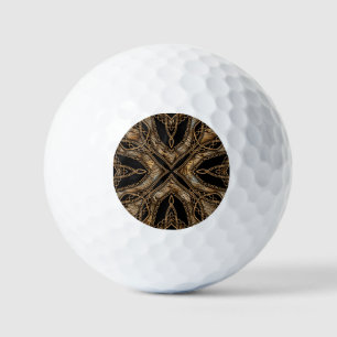 Leopard Skin & Chain Jewelry Golf Balls