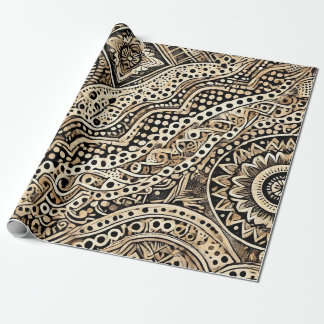 Leopard Skin Color Pattern  Wrapping Paper