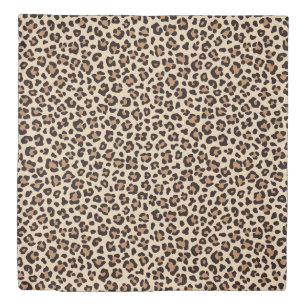 Leopard Skin Fur Pattern Duvet Cover