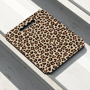 Leopard Skin Fur Pattern Seat Cushion