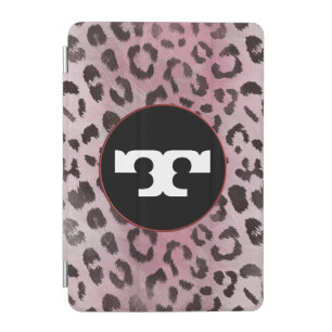 Leopard Skin in Pink Rose iPad Mini Cover