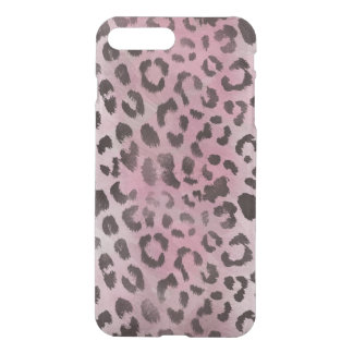 Leopard Skin in Pink Rose iPhone 8 Plus/7 Plus Case