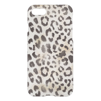 Leopard Skin in Tangerine Ivory iPhone SE/8/7 Case