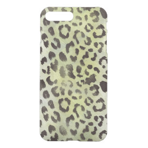 Leopard Skin in Tangerine Lime Green iPhone 8 Plus/7 Plus Case