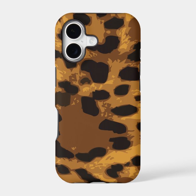 Leopard Skin Iphone Case (Back)