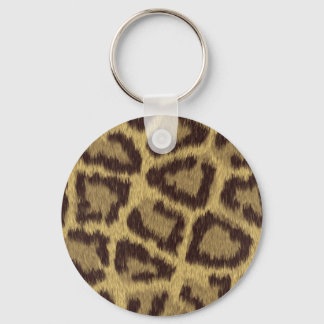 Leopard Skin Keychain