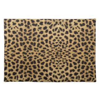 Leopard Skin Pattern Cloth Placemat