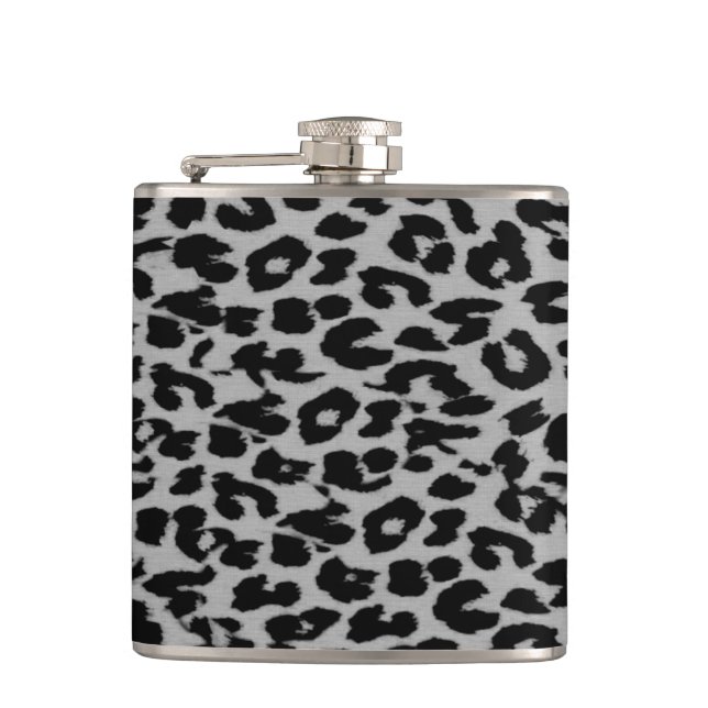 Leopard Skin Pattern Flask (Front)
