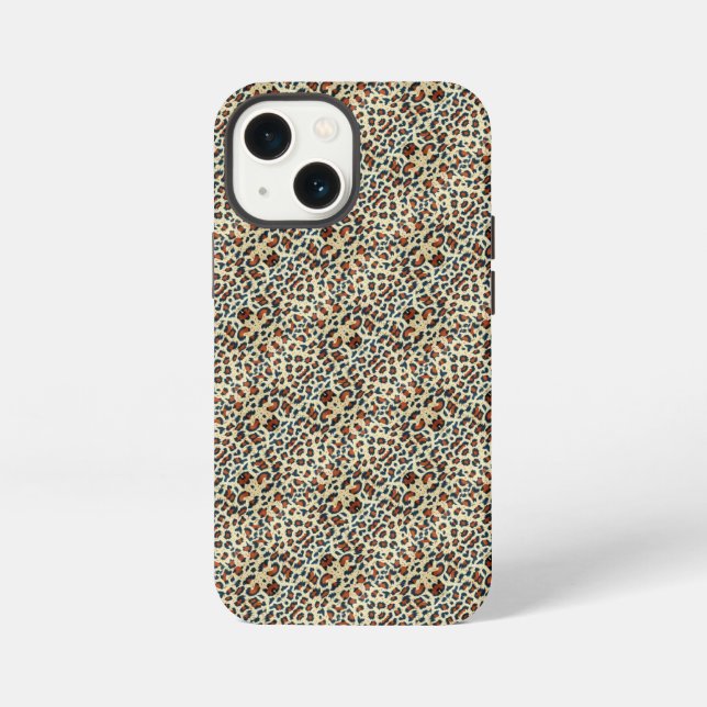 Leopard skin pattern iphone case (Back)