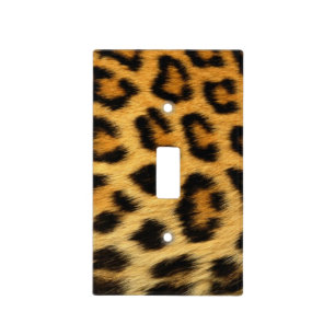 Leopard Skin Pattern Light Switch Cover