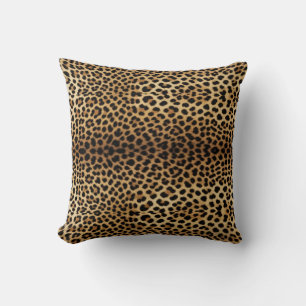 Leopard Skin Pattern Throw Pillow