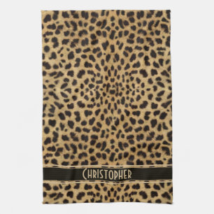 Leopard Skin Pattern Towel