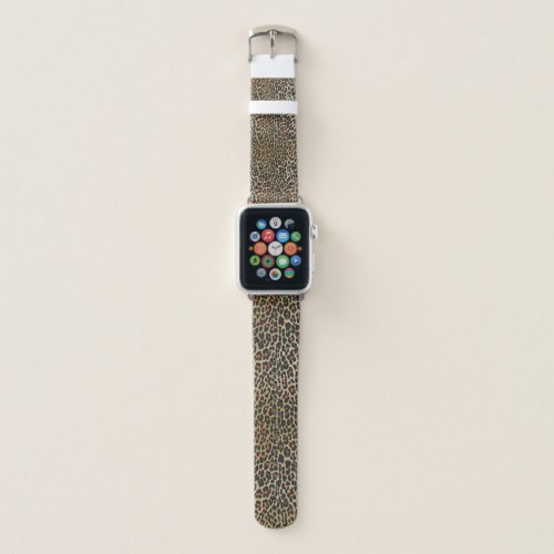 Leopard Skin Print Apple Watch Band