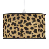 leopard skin print lamp shade (Right)