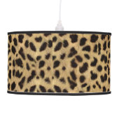leopard skin print lamp shade (Front)