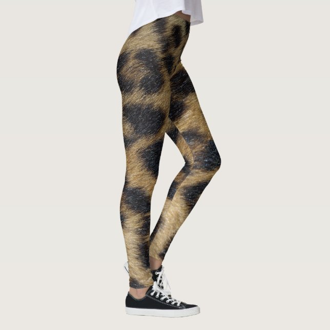 Leopard Skin Print Leggings (Right)