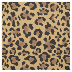 Leopard Skin Print Pattern Fabric