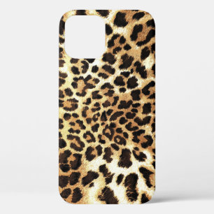 Leopard skin, seamless pattern design. iPhone 12 case