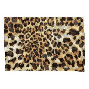 Leopard skin, seamless pattern design. pillow case