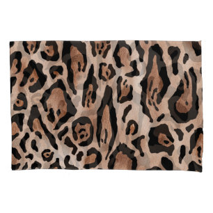 Leopard skin: seamless pattern. pillow case