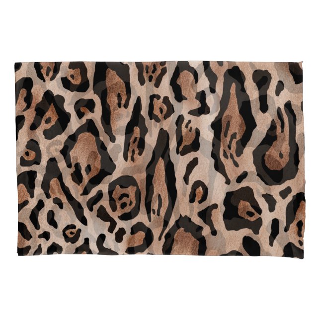 Leopard skin: seamless pattern. pillow case (Front)