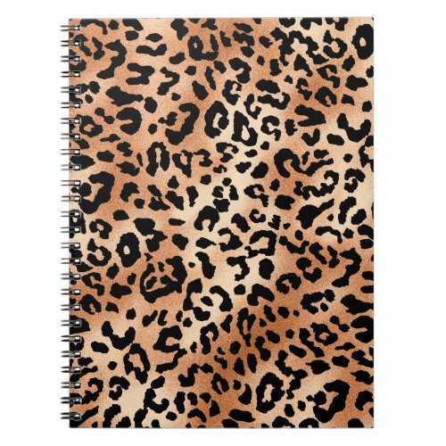 leopard skin Stylish blouse design with leopard s Notebook