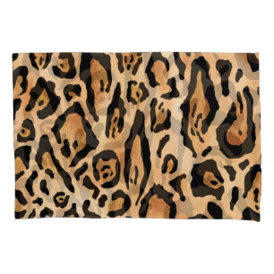 Leopard Skin: Timeless Seamless Pattern Pillow Case
