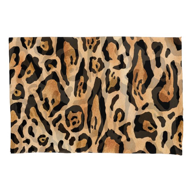 Leopard Skin: Timeless Seamless Pattern Pillow Case (Front)