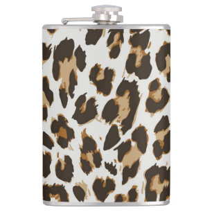 Leopard Skin: Vintage Seamless Texture Flask