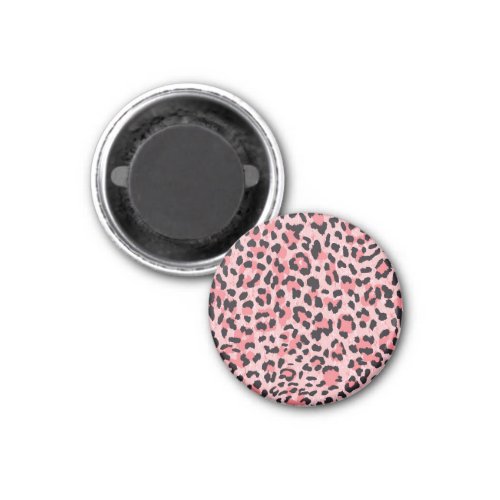 Leopard skin vintage seamless texture magnet