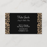 Leopard Social Calling Cards at Zazzle