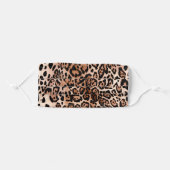 Leopard Spot Animal Print Pattern Adult Cloth Face Mask (Front, Folded)