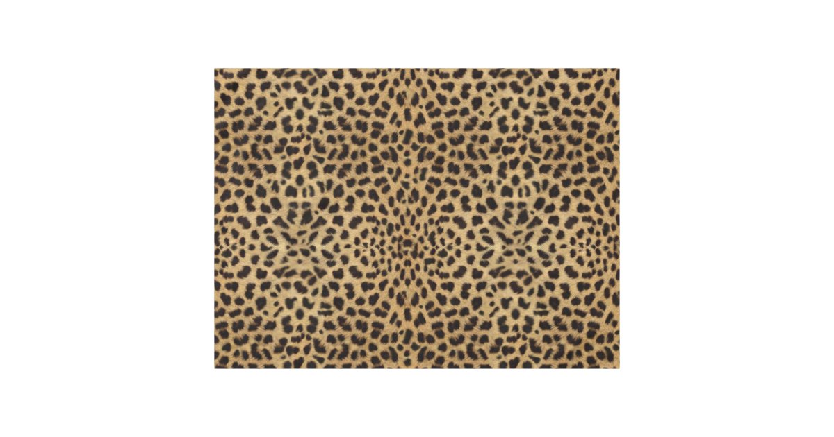 Leopard Spot Pattern Print Tablecloth | Zazzle