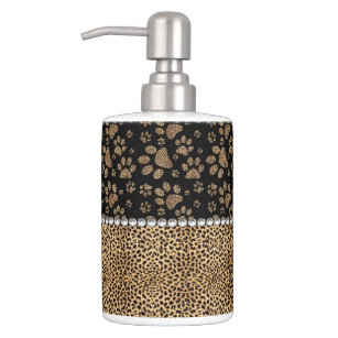 Pawprint Bathroom Accessories Zazzle