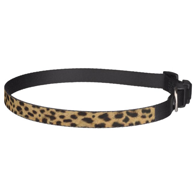 Leopard Spot Skin Pet Collar (Right)