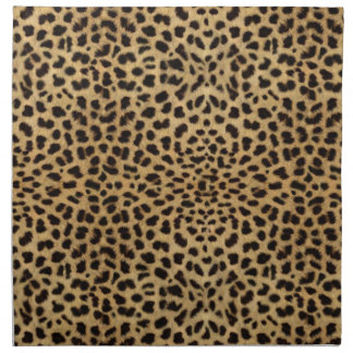 Leopard Spot Skin Print Cloth Napkin