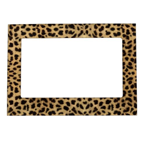 Leopard Spot Skin Print Magnetic Photo Frame