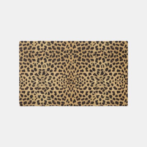 Leopard Spot Skin Print Rug