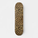 Leopard Spot Skin Print Skateboard Deck at Zazzle