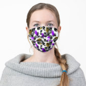 Leopard Spots Adult Cloth Face Mask (Worn)