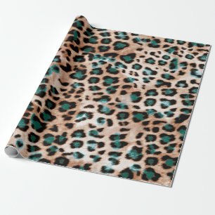 Leopard Spots Animal Print Pattern Wrapping Paper